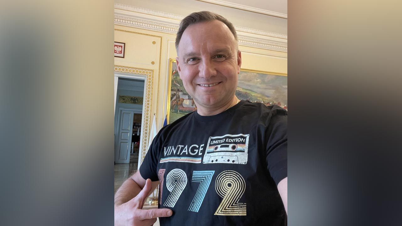 Prezydent ma 48 lat (fot. Andrzej Duda) Prezydent ma 48 lat (fot. Andrzej Duda)