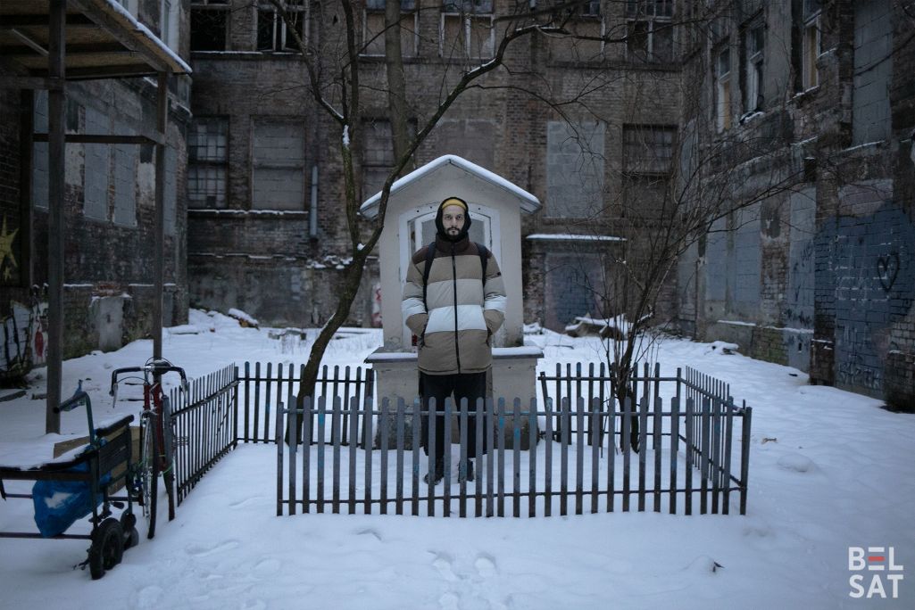 Лявон Халатран. Варшава, Польшча. 26 студзеня 2024 года. (Фота: Аліса Ганчар / Белсат)