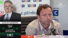 Prezes MZPN o wznowieniu 4. ligi i ligi okręgowej (fot.TVP)