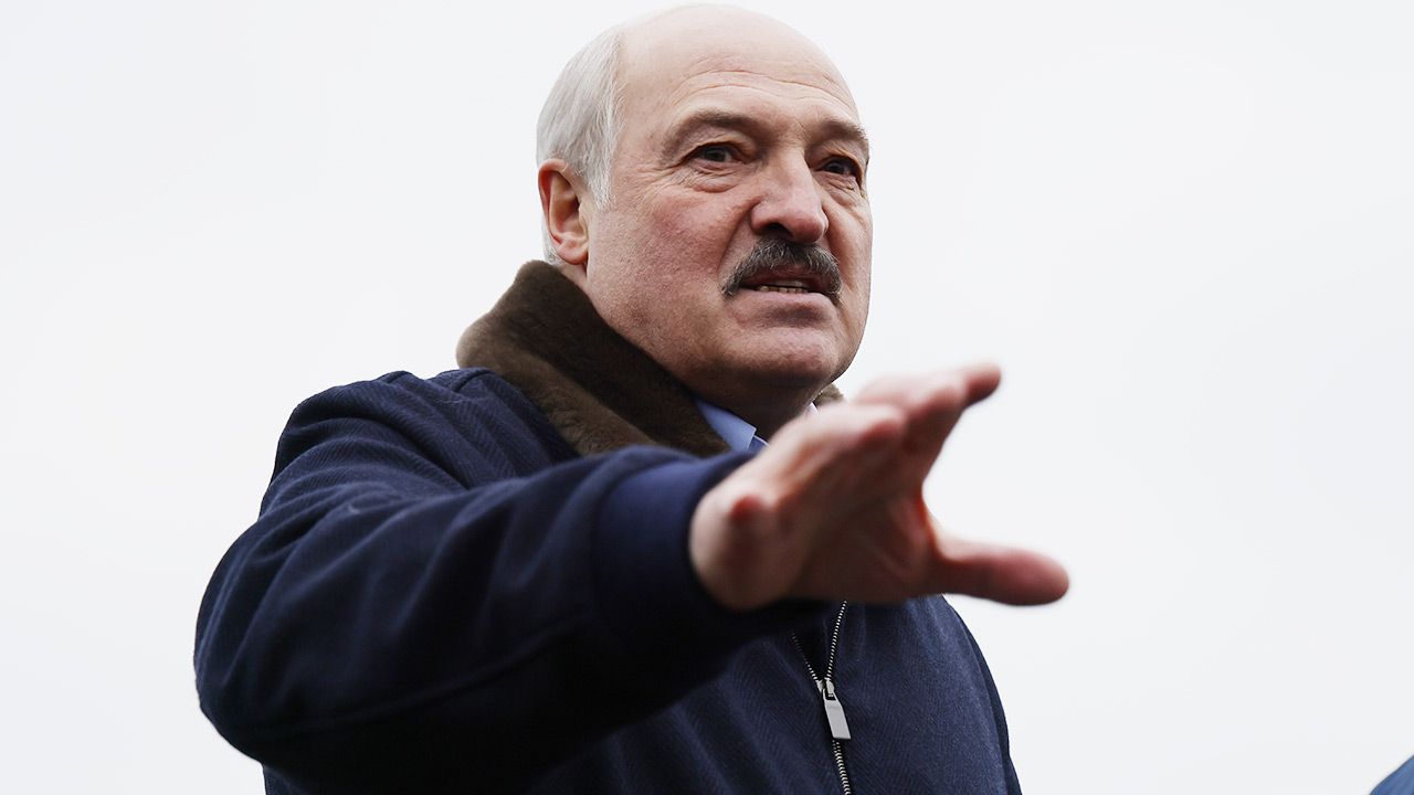 Aleksander Łukaszenko zapowiedział rozwiązanie sytuacji na Ukrainie (fot. Sefa Karacan/Anadolu Agency via Getty Images)