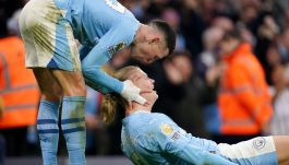 Phil Foden i Marcus Rashford (fot. Getty Images)