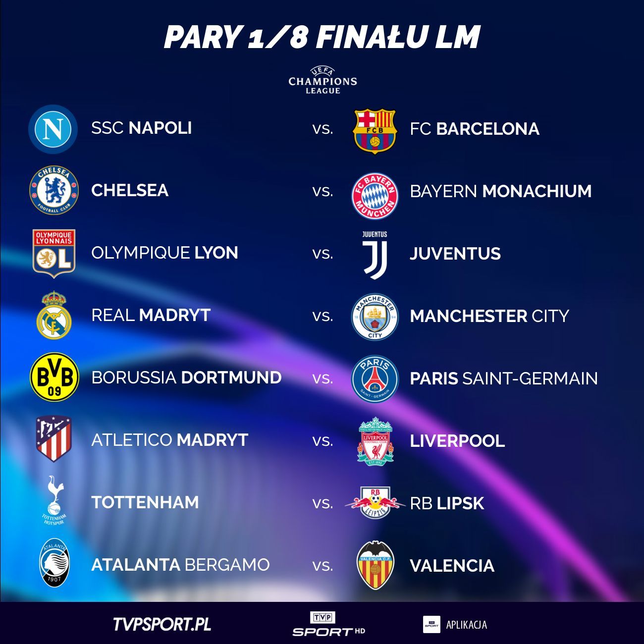 Liga Mistrzow Hity Wagi Ciezkiej 1 8 Finalu Losowanie Wyniki