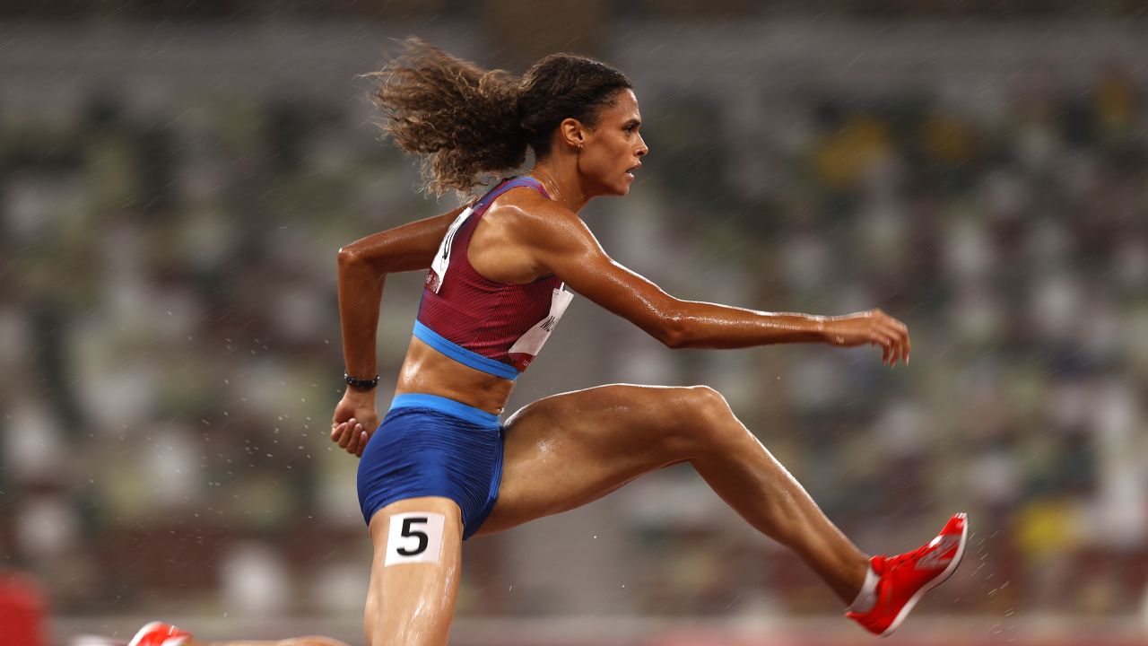 Sydney McLaughlin pobiegła w czasie 51.46 i pobiła swój własny rekord świata. (fot. Getty) Sydney McLaughlin pobiegła w czasie 51.46 i pobiła swój własny rekord świata. (fot. Getty)