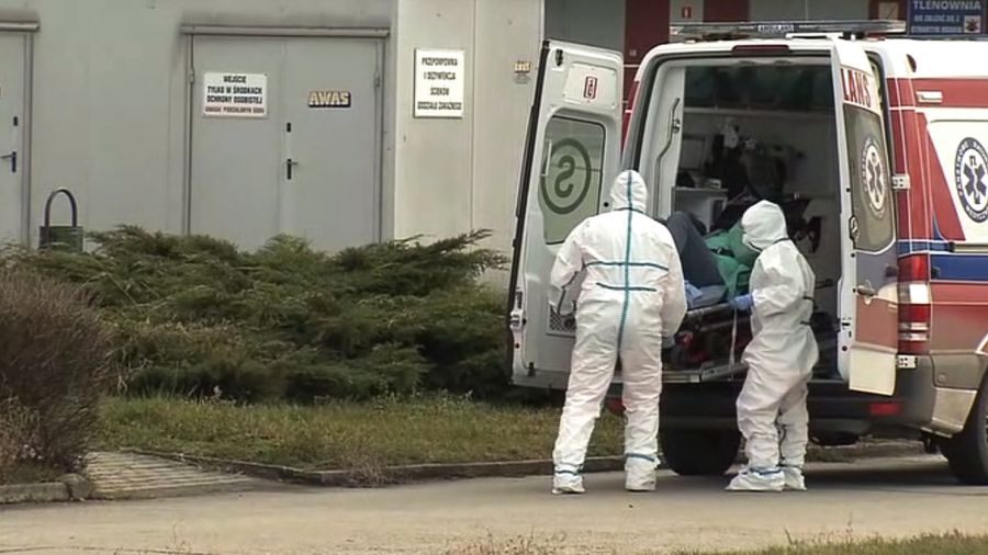 Pierwszy z pacjentów, u których zakażenie potwierdzono w środę, to młody mieszkaniec powiatu raciborskiego. Fot. TVP3 Katowice