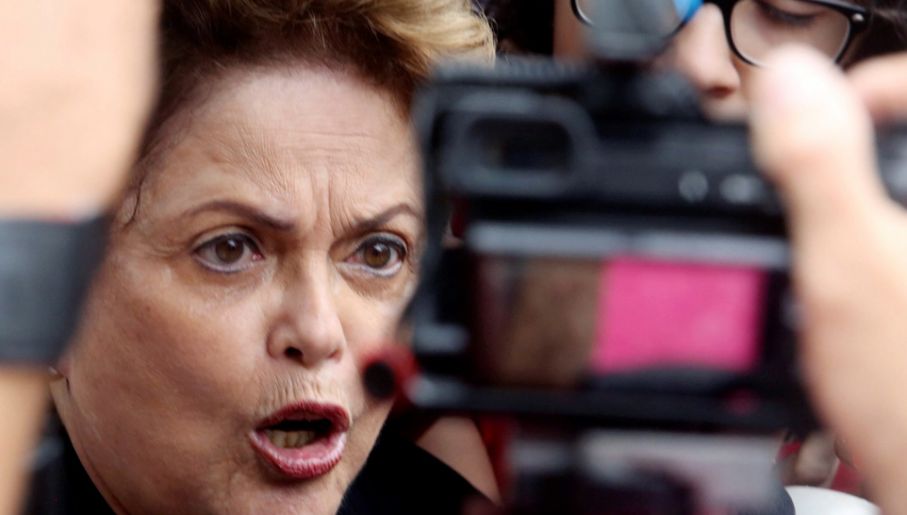 Następczyni Luli Dilma Rousseff została pozbawiona urzędu (fot. PAP/EPA/Paulo Fonseca)