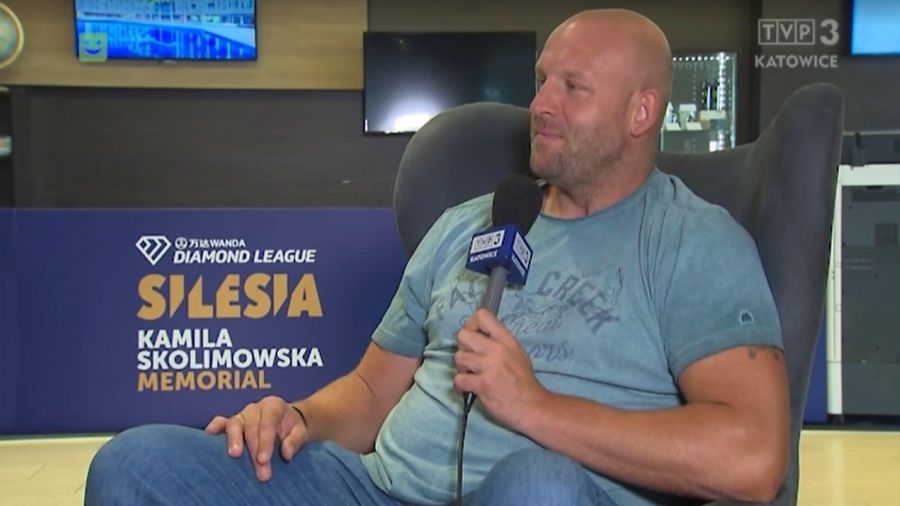 Piotr Małachowski. Fot. TVP3 Katowice