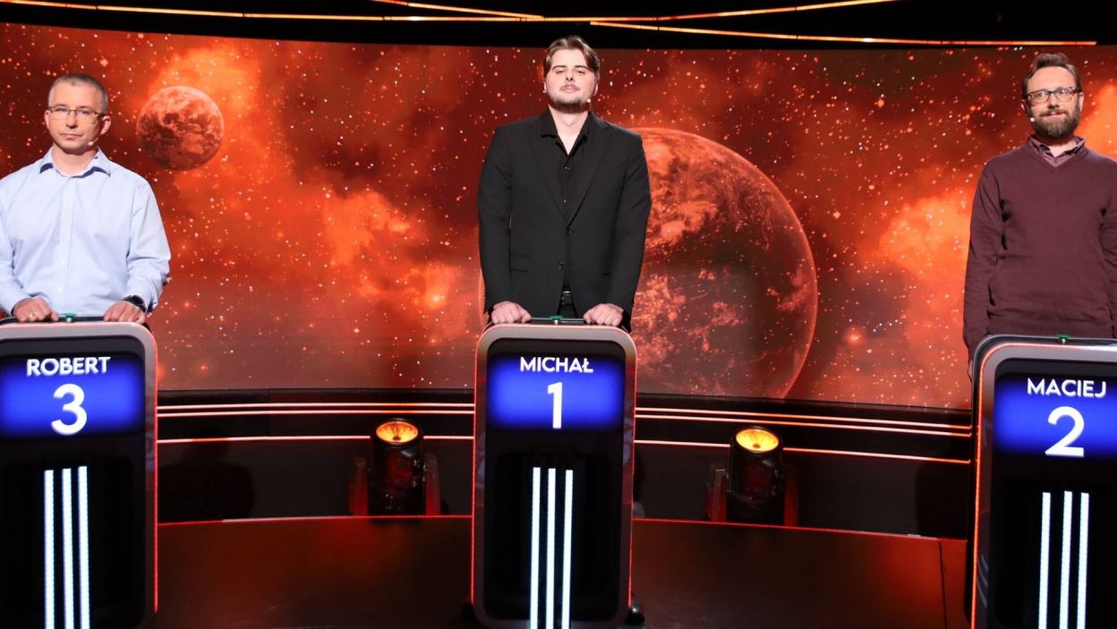 Finaliści 3. odcinka 151. edycji: Robert, Michał i Maciej.