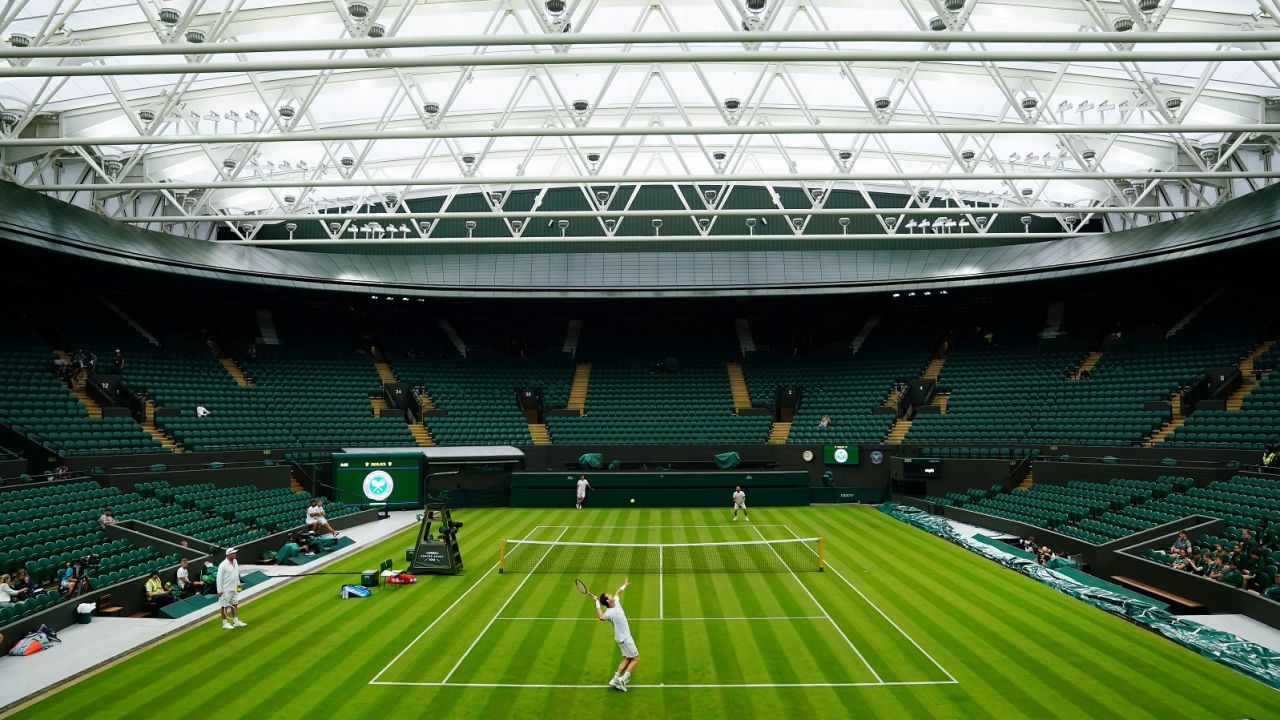 Główny kort Wimbledonu (fot. Getty)