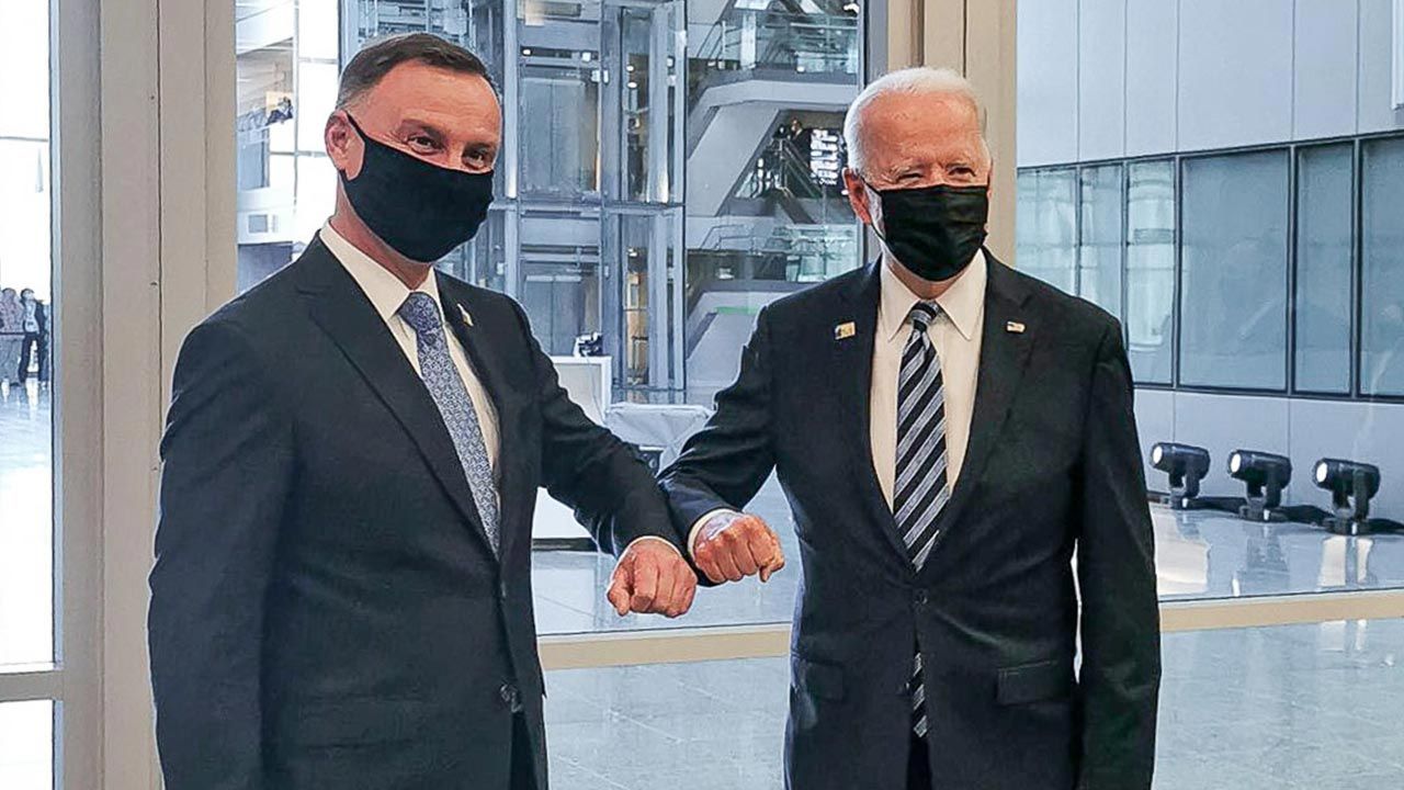Spotkanie prezydenta Dudy z prezydentem Bidenem (fot. prezydent.pl) Spotkanie prezydenta Dudy z prezydentem Bidenem (fot. prezydent.pl)