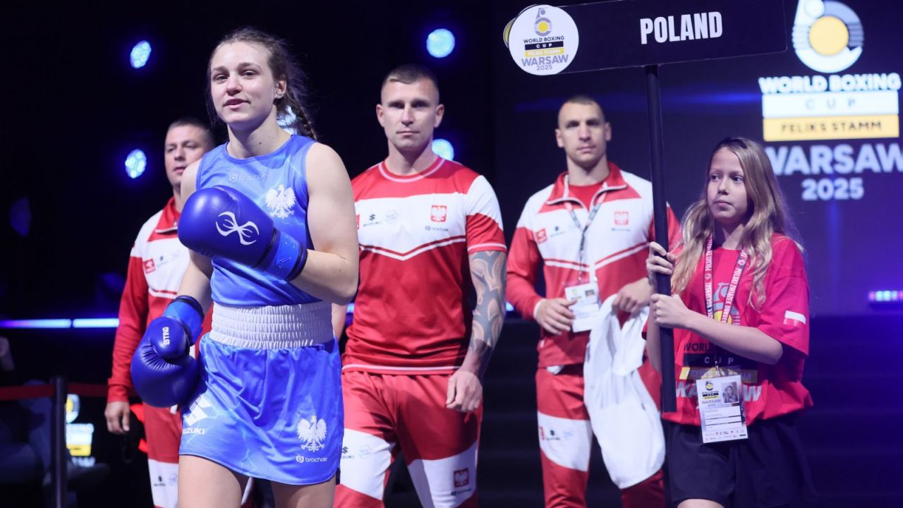 Julia Szeremeta zapowiada walkę o złoto MŚ, a trener Tomasz Dylak po cichu liczy na trzy medale (fot. PAP/Leszek Szymański)