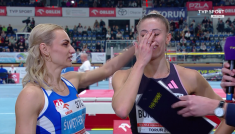 Łzy Natalii Bukowieckiej (fot. TVP)