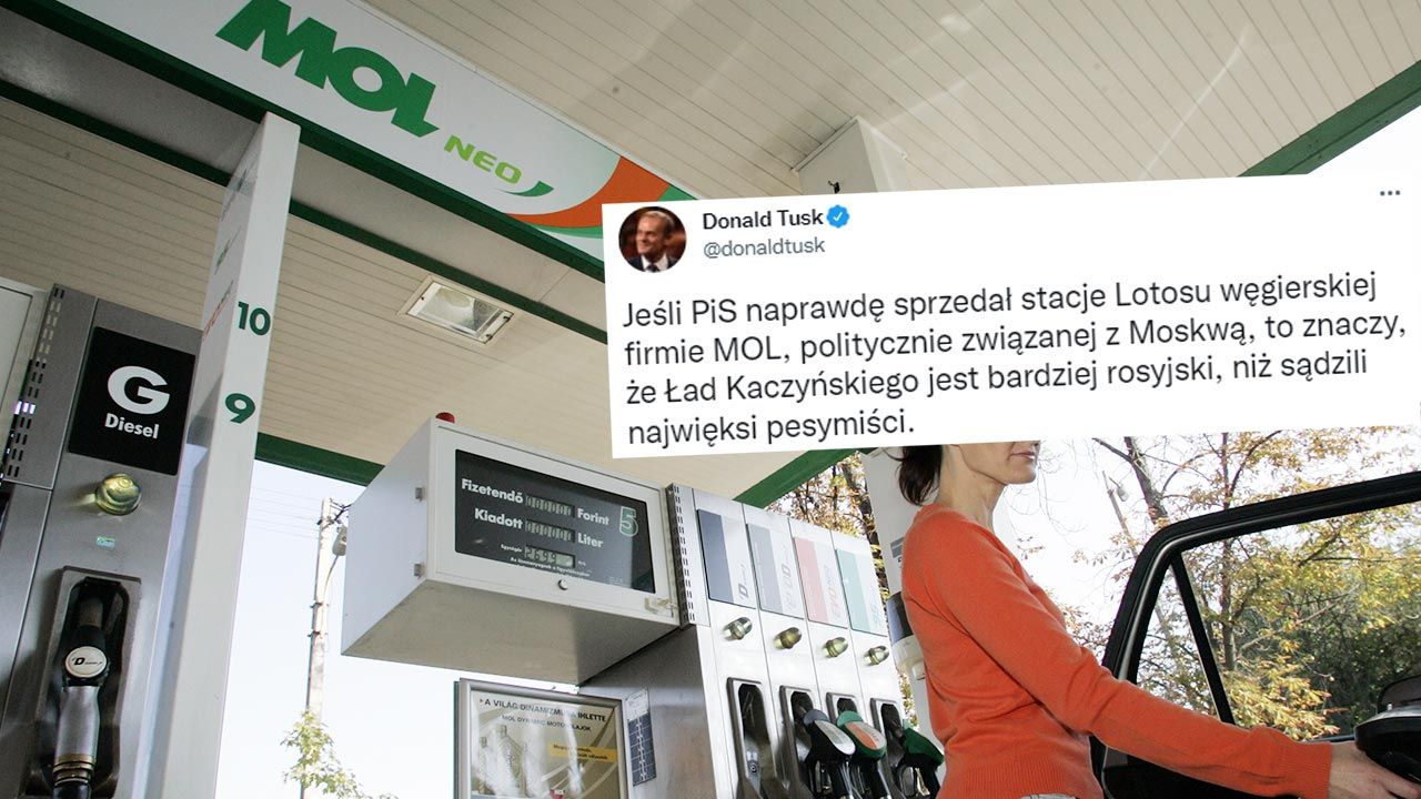 Donald Tusk na Twitterze zabrał głos nt. węgierskiego koncernu paliwowego (fot. Shutterstock)