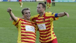 Cezary Kulesza z prawej w towarzystwie Michała Probierza (Fot. Getty Images)