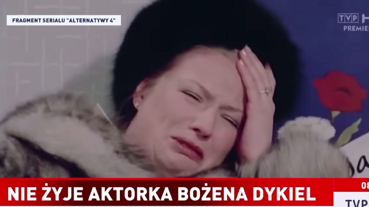 Niezapomniane role Bożeny Dykiel. Za to kochali ją widzowie