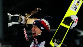 Kamil Stoch zdobył 17 lat temu swój pierwszy medal wielkiej imprezy (fot. Getty)