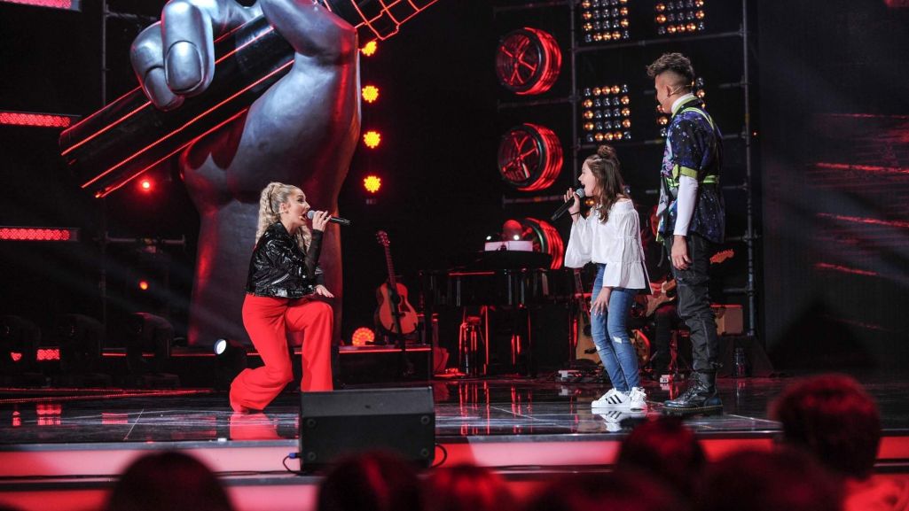 W 2020 r. Julia Tkacz wzięła udział w programie „The Voice Kids”, w którym – pod skrzydłami Cleo – doszła do etapu Bitew. Fot. Natasza Młudzik/ TVP