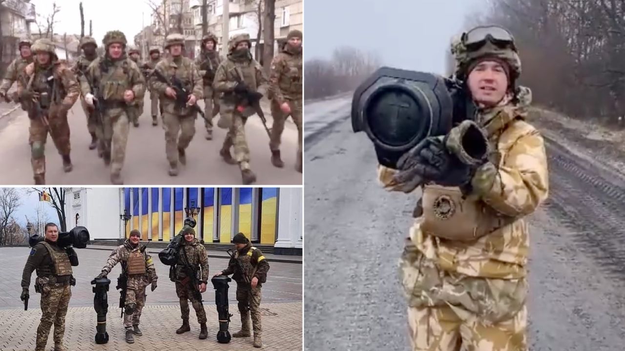 Ministerstwo obrony Ukrainy i Siły Zbrojne udostępniają nagrania (fot. twitter.com/GeneralStaffUA,  DefenceU)