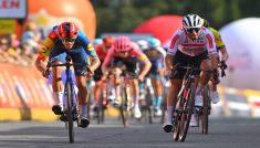 Thibau Nys, Diego Ulissi (fot. Getty Images)