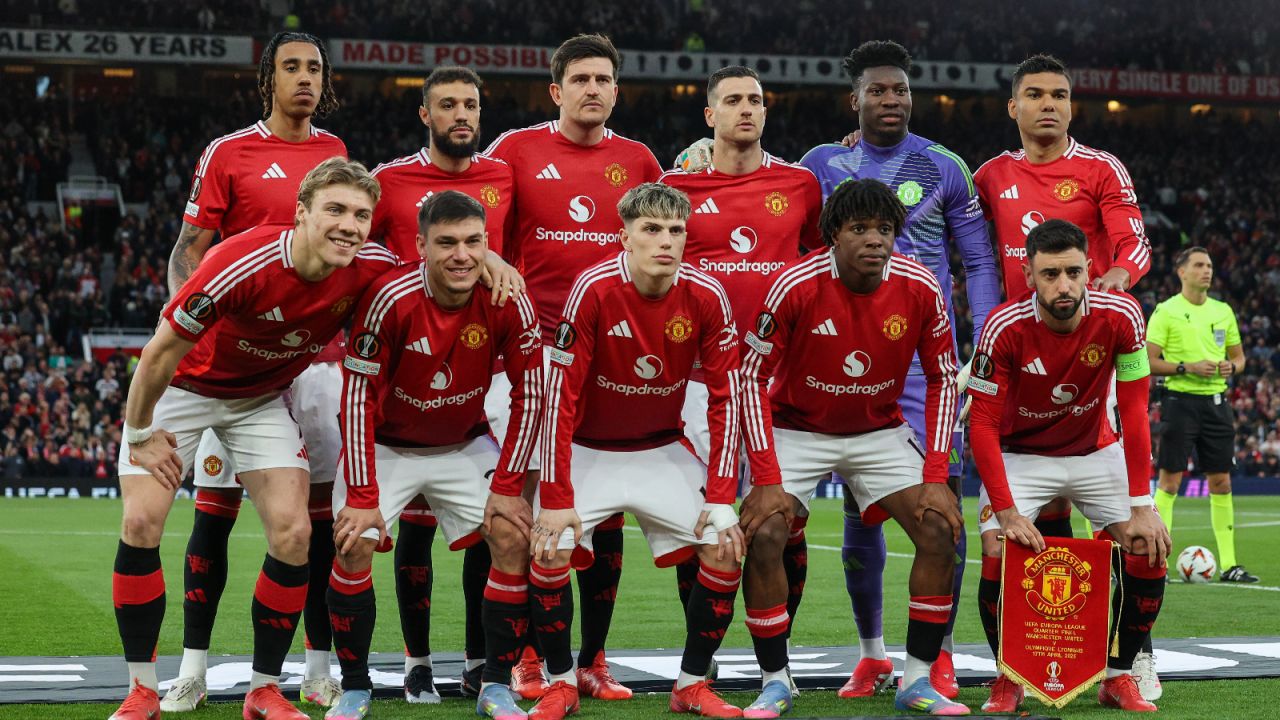 Piłkarze Manchesteru United (fot. Getty Images)