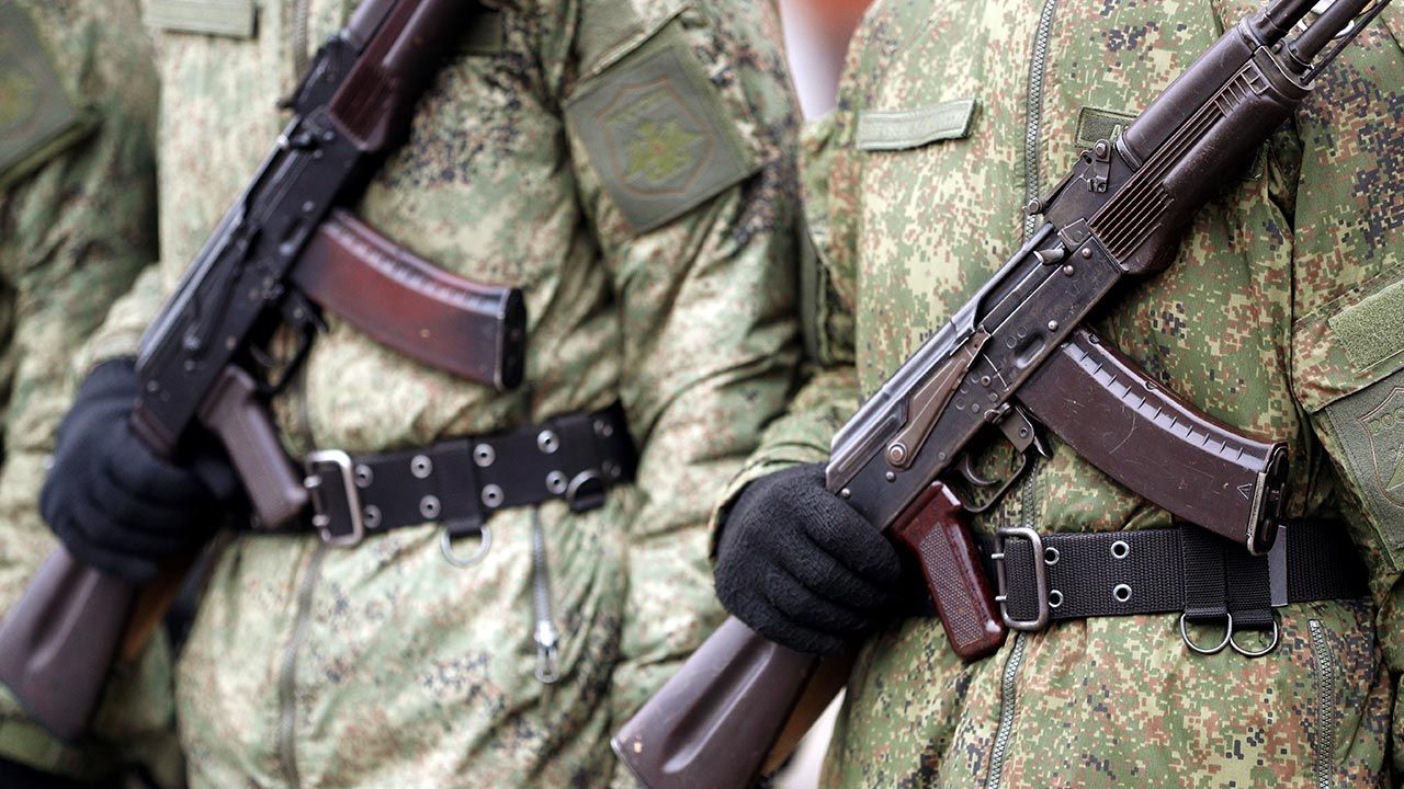 Szef MSZ Ukrainy: Rosja rozlokowała 115 tys. wojskowych przy granicy, na Krymie i w Donbasie(fot. Vitaly Nevar\TASS via Getty Images) Szef MSZ Ukrainy: Rosja rozlokowała 115 tys. wojskowych przy granicy, na Krymie i w Donbasie(fot. Vitaly Nevar\TASS via Getty Images)