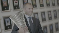 Aleksander Ceferin o Lidze Konferencji Europy (fot. UEFA)