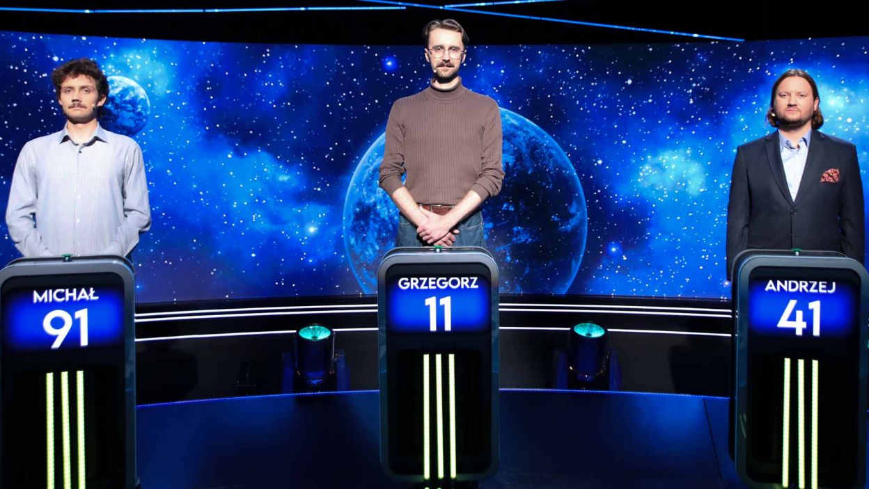 Finaliści 17. odcinka 152. edycji: Michał, Grzegorz, Andrzej.