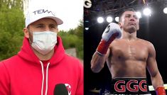 Kamil Szeremeta i Giennadij Gołowkin