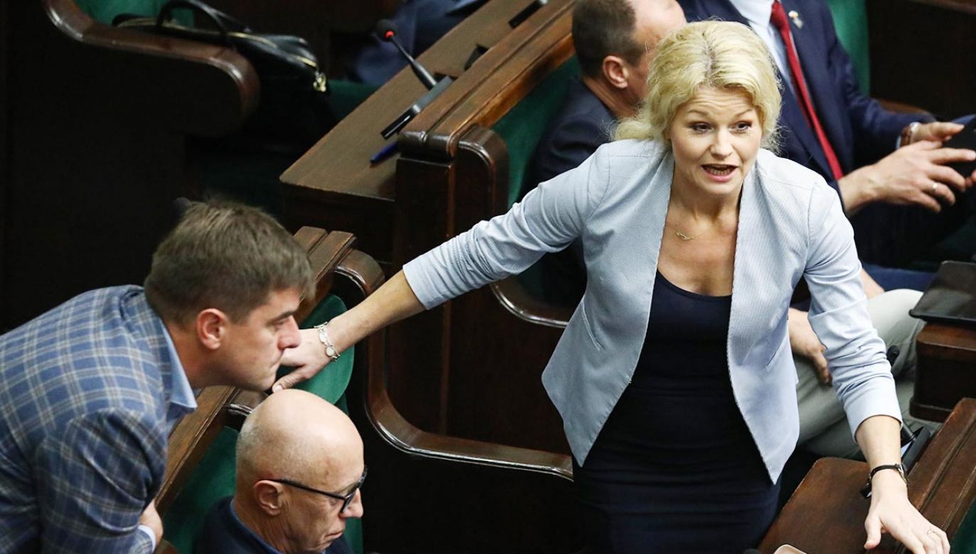 Karolina Pawliczak zrezygnowała z członkostwa w Lewicy (fot. PAP/Tomasz Gzell)