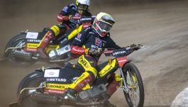 Żużlowcy Betard Sparty Wrocław (fot. PAP/Tytus Żmijewski)