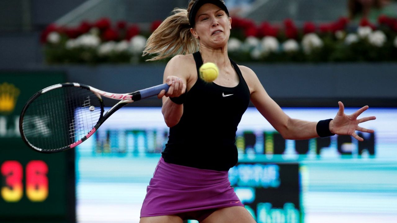 Tenis Turniej WTA, Madryt, 3. runda A. Kerber E. Bouchard (sport