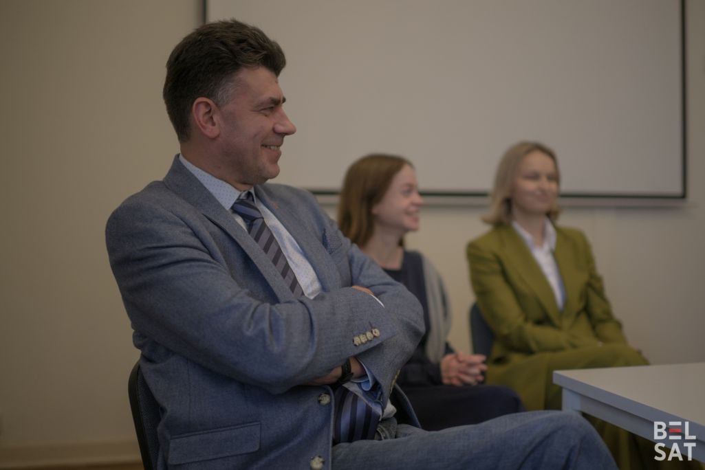 навукова-практычная канферэнцыя ў IFIS PAN (Фота: Карына Пашко / Белсат)