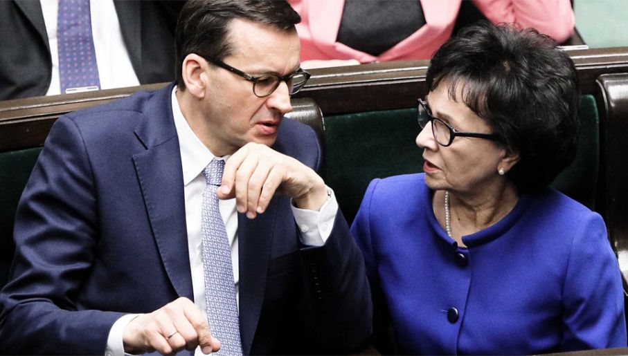 Premier Mateusz Morawiecki: Pani marszałek Elżbieta Witek ...