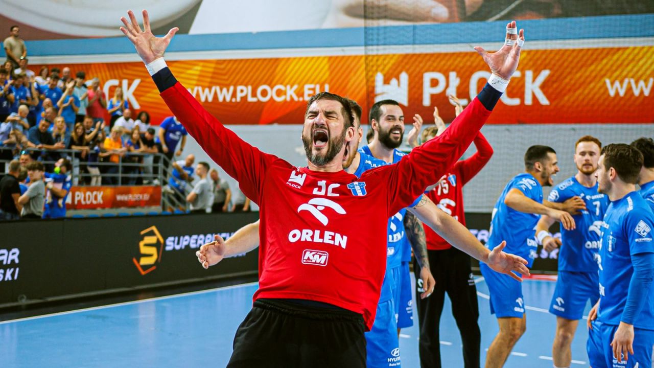 Mirko Alilović był bohaterem pierwszego finału ORLEN Superligi (fot. ORLEN Superliga / SPR Wisła Płock)