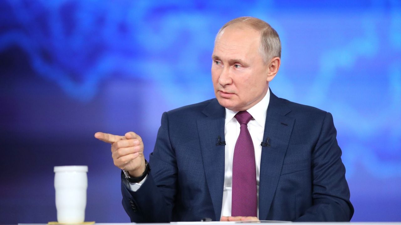 Władimir Putin (fot. Kremlin Press/ Handout/Anadolu Agency via Getty Images)