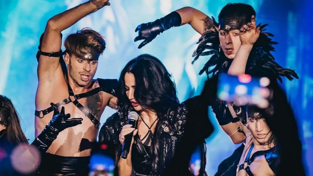 Pierwszym wspólnym występem Justyny Steczkowskiej i Piotra Musiałkowskiego był show w warszawskiej Stodole. Fot. archiwum prywatne