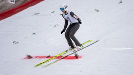 Kacper Tomasiak na skoczni (fot. Getty) Kacper Tomasiak na skoczni (fot. Getty)