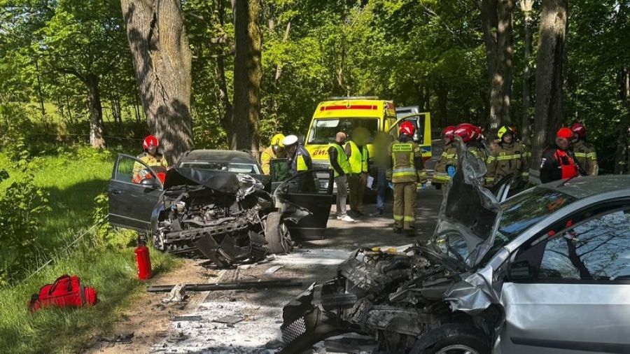 Obaj kierujący byli trzeźwi (fot. policja)