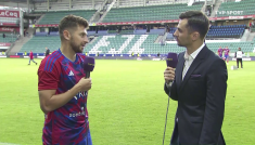 Bartosz Nowak (z lewej) i Kacper Tomczyk (fot. TVP SPORT)