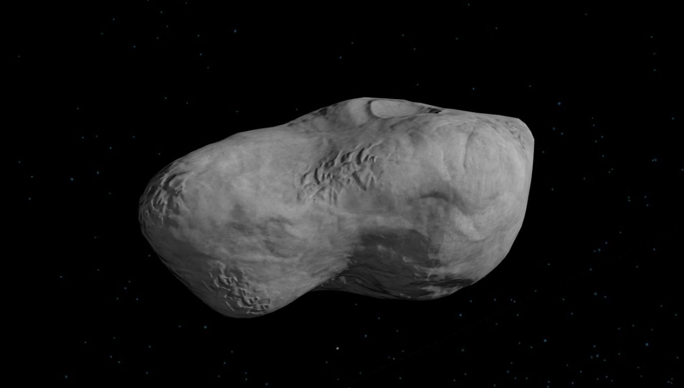 Astronomowie szacują średnicę asteroidy 1989 JA na 1,8 km (fot. eyes.nasa.gov)