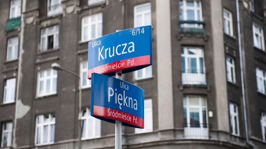 Ulica Krucza także przejdzie metamorfozę w ramach Nowego Centrum Warszawy / fot. UM Warszawa