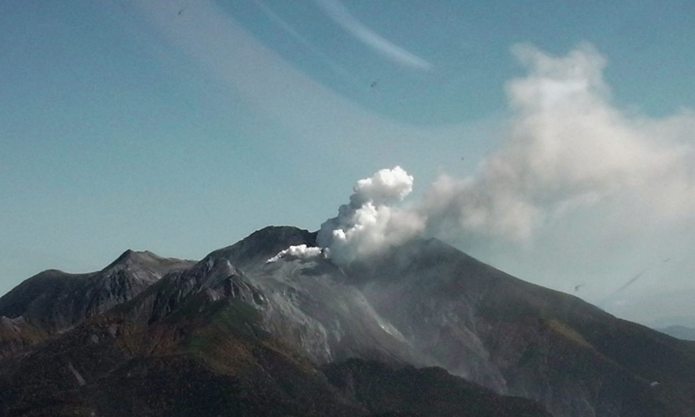 Erupcja wulkanu Ontake