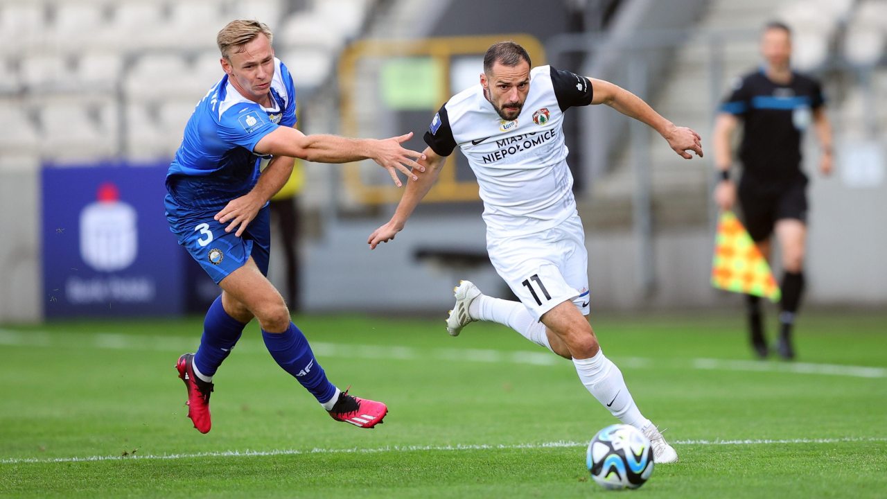 PKO Ekstraklasa. Puszcza Niepołomice Stal Mielec 10 [SKRÓT] TVP SPORT