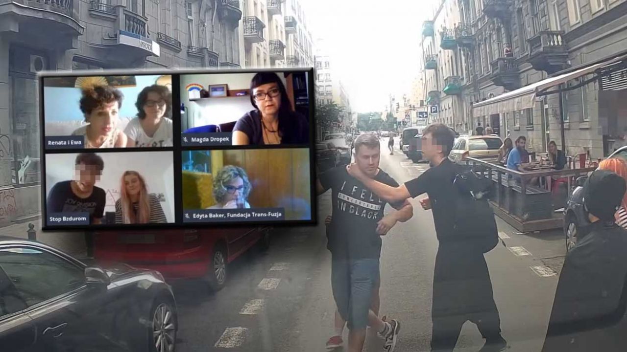 Michał Sz. został zresztowany na dwa miesiące za atak na kierowcę ciężarówki fundacji pro-life (fot. YouTube/ Fundacja Pro TV; Facebook/ Gej przeciwko światu)