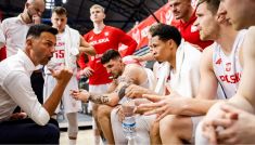 Trener Igor Milicić może być spokojny o swoją przyszłość w kadrze (fot. FIBA).