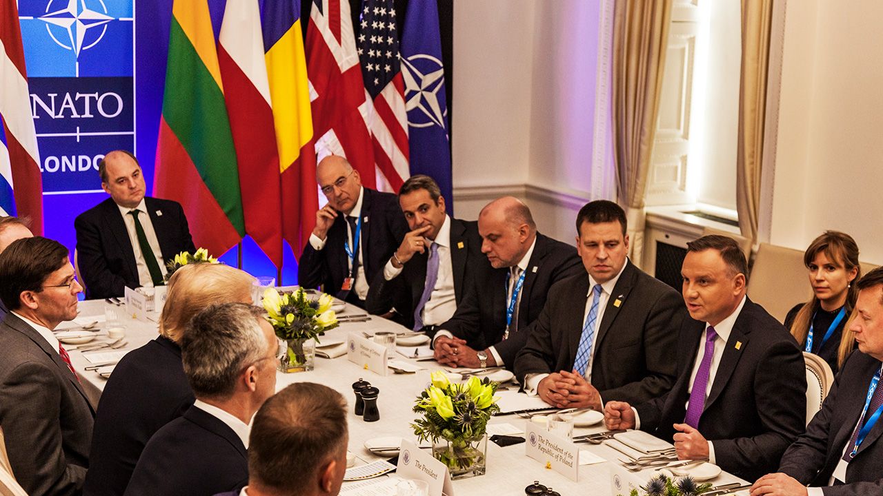 Komentarze po londyńskim szczycie NATO (fot. Celestino Arce/NurPhoto via Getty Images) Komentarze po londyńskim szczycie NATO (fot. Celestino Arce/NurPhoto via Getty Images)