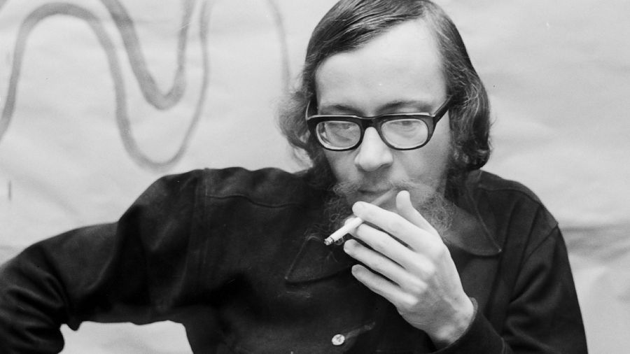 Wrocław 1971 rok. Twórca „Teatru Laboratorium”, reżyser i dramaturg Jerzy Grotowski. Fot. PAP/Henryk Rosiak
