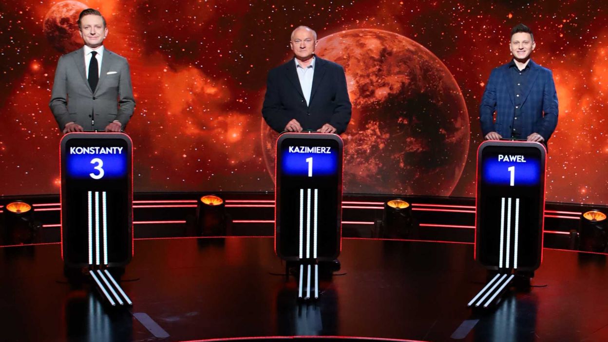 Finaliści 15. odcinka 150. edycji: Konstanty, Kazimierz i Paweł.