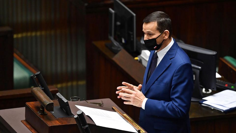 Konferencja premiera. Mateusz Morawiecki w Sejmie ...