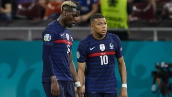 Paul Pogba i Kylian Mbappe (fot. Getty) Paul Pogba Kylian Mbappe Francja Euro 2020