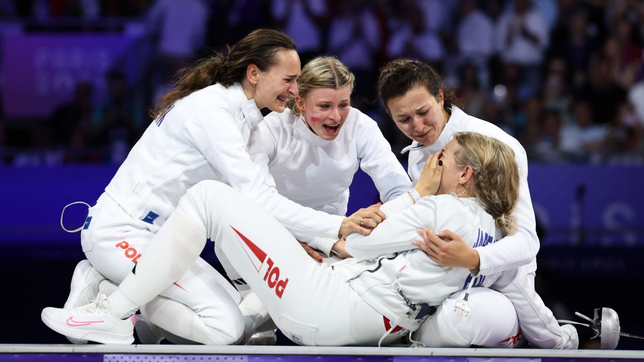 Polskie szpadzistki zdobyły brąz (fot. Getty)